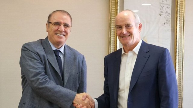 Alibaba Group President Visits Ciner Media Group